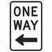 One Way Traffic Sign 24 x 18 