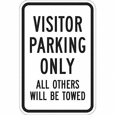 Visitor Parking Sign 18 x 12 