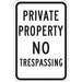 Facility Sign 18 in Aluminum