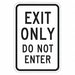 Exit Sign For Parking Lots 18 x 12 