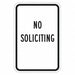 Rflctv No Trespassing Sign 18x12in Alum