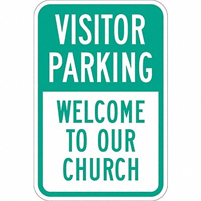 Church Parking Sign 18 x 12 