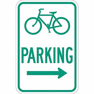 Bicycle Parking Sign 18 x 12 