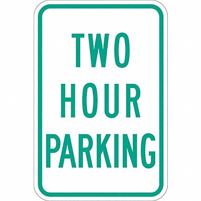 Time Limit Parking Sign 18 x 12 