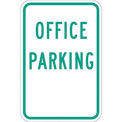 Office Parking Sign 18 x 12 