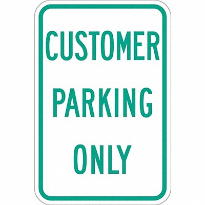 Customer Parking Sign 18 x 12 