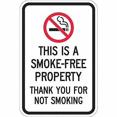 Facility Sign 18 in Aluminum