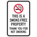 Facility Sign 18 in Aluminum