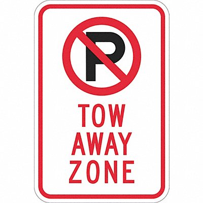 Fire Lane Parking Sign 18 x 12 