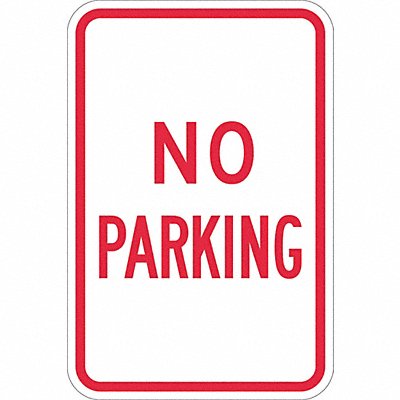 No Parking Parking Sign 18 x 12 