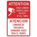 Facility Sign 18 in x 12 in Aluminum
