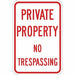 Facility Sign 18 in Aluminum