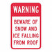 Rflctv Icy Conditions Warn Sign 18x12in