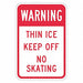 Rflctv Accdnt Prevent Warn Sign 18x12in