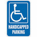 ADA Handicapped Parking Sign 18 x 12 