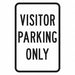 Visitor Parking Sign 18 x 12 