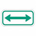 Arrow Supplemental Parking Sign 6 x 12 