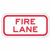 Fire Lane Parking Sign 6 x 12 