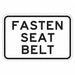 Buckle Up Traffic Sign 12 x 18 