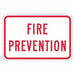 Rflctv Fire Prevention Sign 12x18in Alum