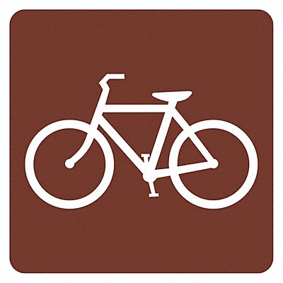 Bicycle Traffic Sign 18 x 18 