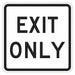 Exit Sign For Parking Lots 18 x 18 