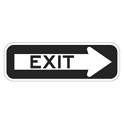 Exit Sign For Parking Lots 6 x 18 