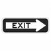 Exit Sign For Parking Lots 6 x 18 