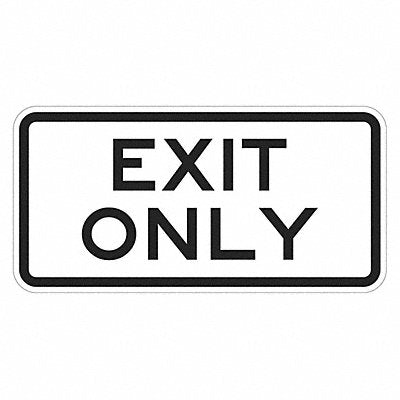 Exit Sign For Parking Lots 12 x 24 