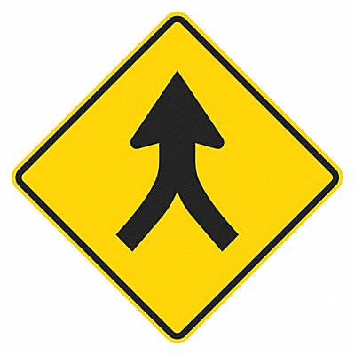 Merge Traffic Sign 24 x 24 