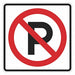 No Parking Parking Sign 24 x 24 