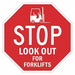 Caution Sign 24 in x 24 in Aluminum