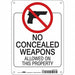 Safety Sign 10 in x 7 in Aluminum