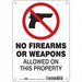 Safety Sign 10 in x 7 in Aluminum