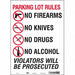 Safety Sign 14 in x 10 in Vinyl