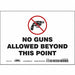 Safety Sign 5 in x 7 in Vinyl