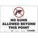Safety Sign 7 in x 10 in Vinyl