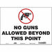 Safety Sign 10 in x 14 in Vinyl