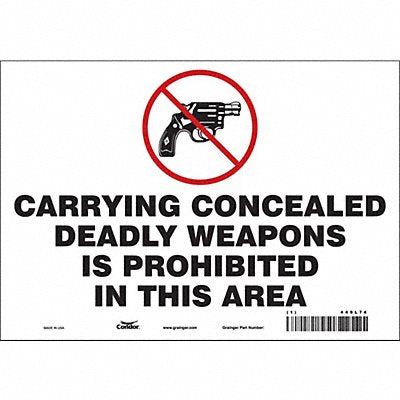 Safety Sign 7 in x 10 in Vinyl