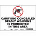 Safety Sign 7 in x 10 in Vinyl