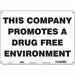 Safety Sign 10 in x 14 in Polyethylene