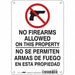 Safety Sign 10 in x 7 in Aluminum