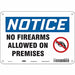 Safety Sign 7 in x 10 in Aluminum