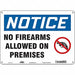 Safety Sign 10 in x 14 in Aluminum
