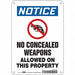 Safety Sign 10 in x 7 in Aluminum