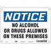 Safety Sign 7 in x 10 in Aluminum