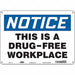 Safety Sign 10 in x 14 in Aluminum