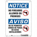 Safety Sign 10 in x 7 in Polyethylene