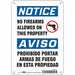 Safety Sign 10 in x 7 in Vinyl