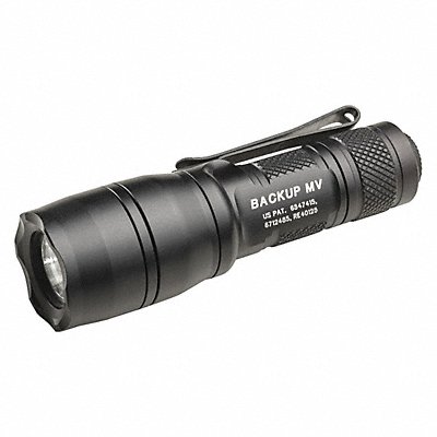 Tactical Flashlight Aluminum Black 400lm